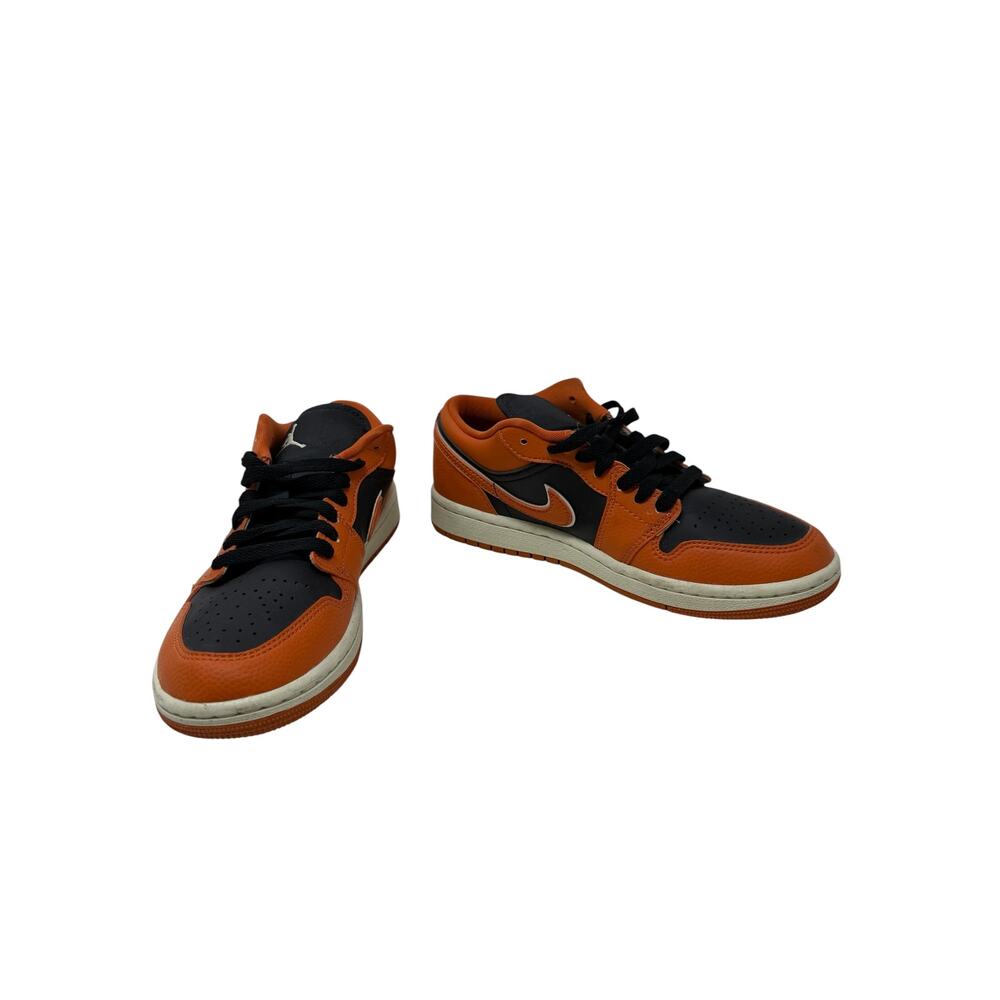 Nike Air Jordan 1 Low SE Sport Spice Black Orange Sneakers Women’s 7 - Picture 5 of 12